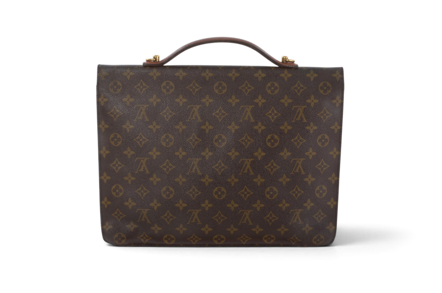Louis Vuitton Porte Documents Briefcase Laptop Bag Vintage Monogram Designer Classic