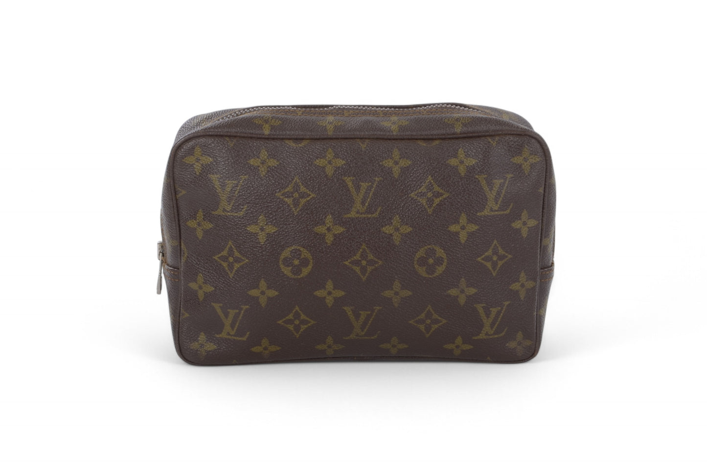 Louis Vuitton Trousse 24 Pouch Clutch Makeup Toilet Bag Monogram Vintage