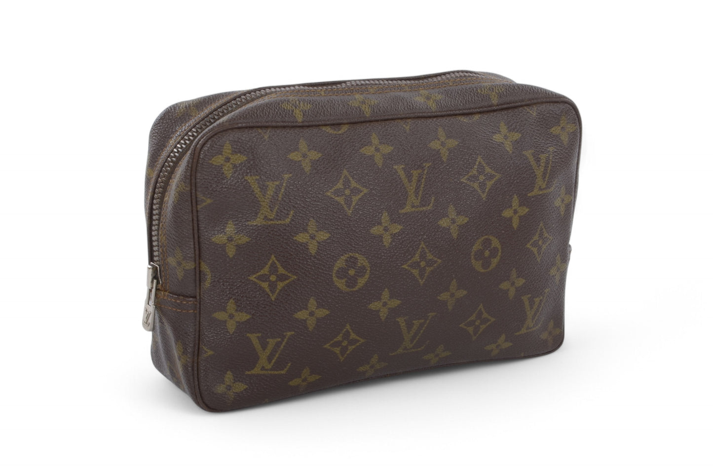 Louis Vuitton Trousse 24 Pouch Clutch Makeup Toilet Bag Monogram Vintage