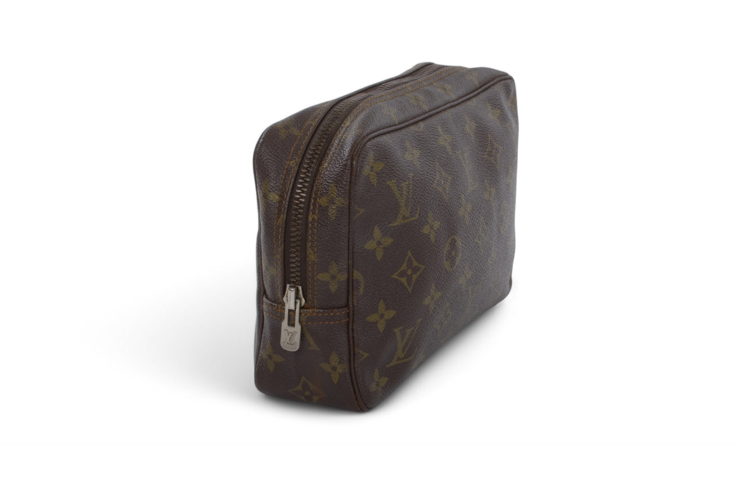 Louis Vuitton Trousse 24 Pouch Clutch Makeup Toilet Bag Monogram Vintage