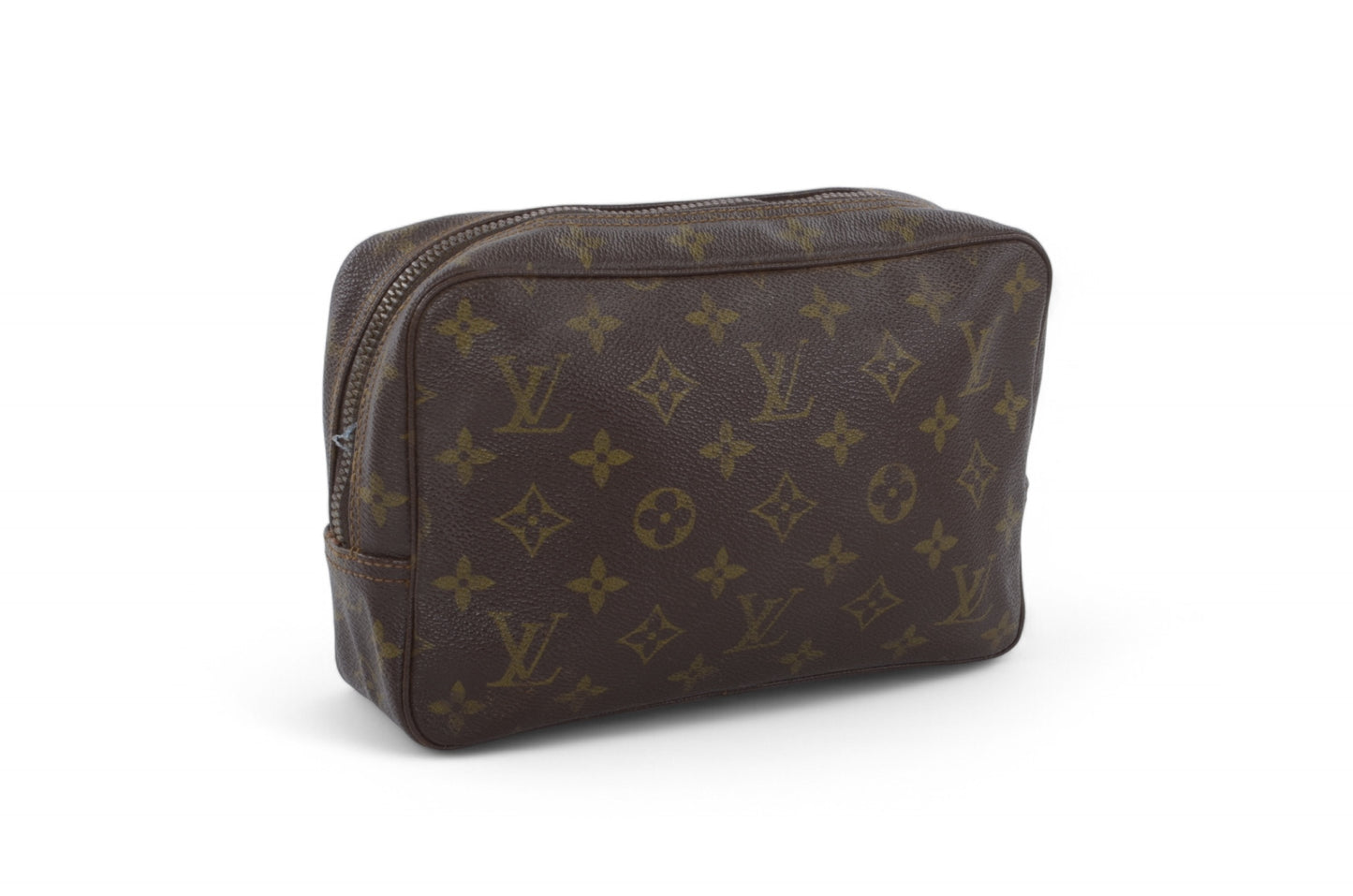 Louis Vuitton Trousse 24 Pouch Clutch Makeup Toilet Bag Monogram Vintage