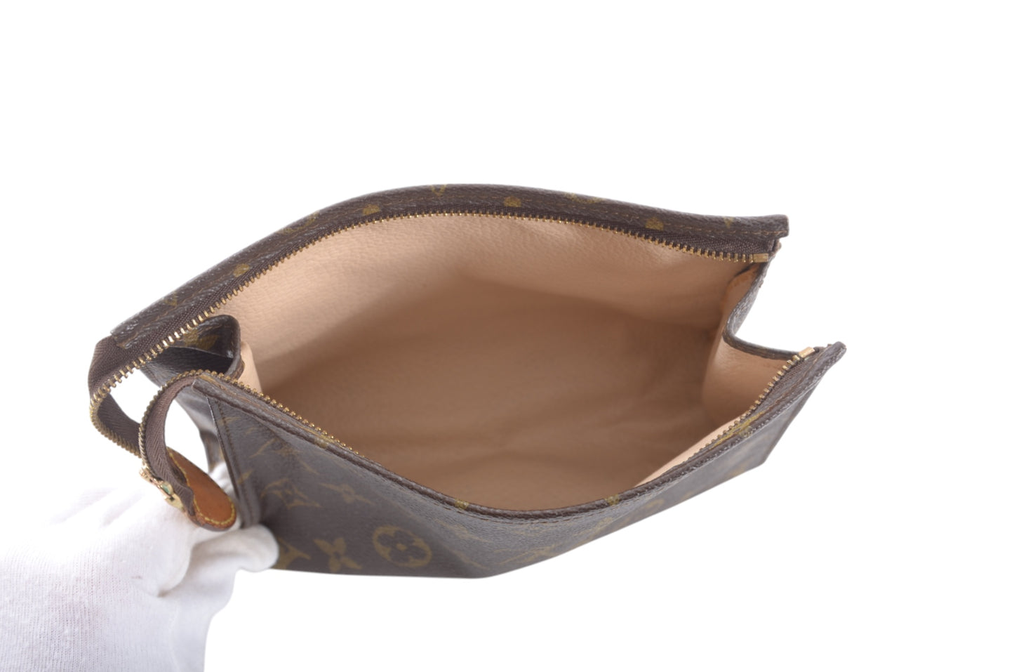 Louis Vuitton Pouch Toilette 19 Pouch Clutch Makeup Toilet Bag Monogram Vintage