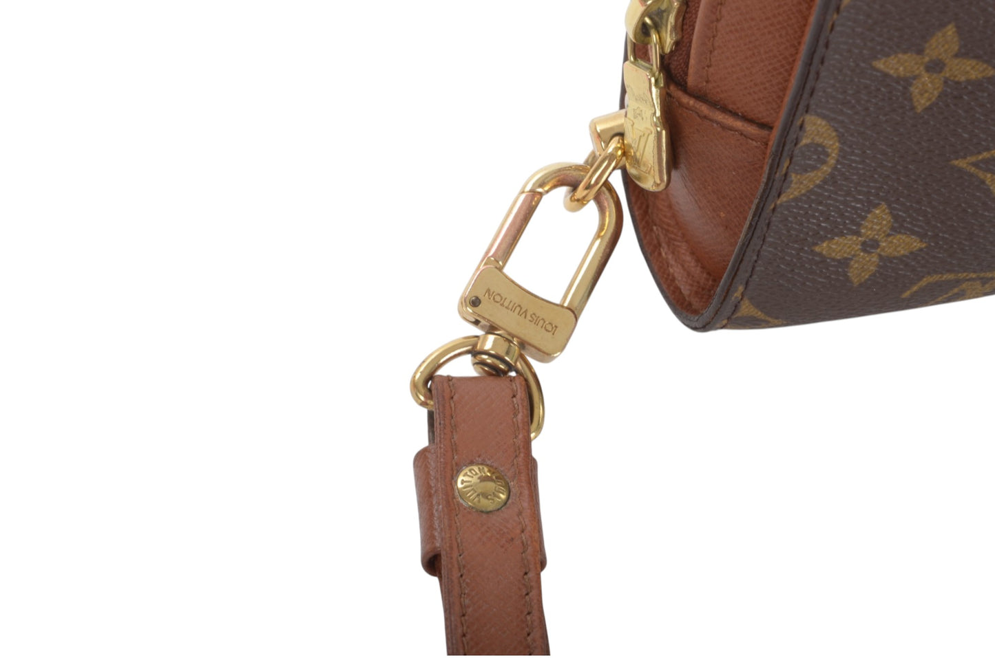 Louis Vuitton Vintage Orsay Clutch Bag Monogram Brown Designer Classic Authentic