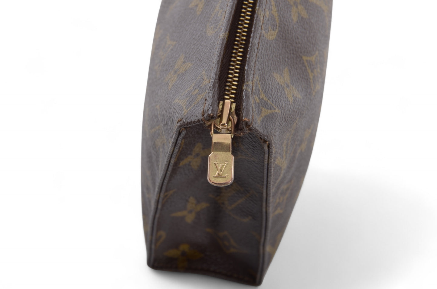 Louis Vuitton Pouch Toilette 19 Pouch Clutch Makeup Toilet Bag Monogram Vintage