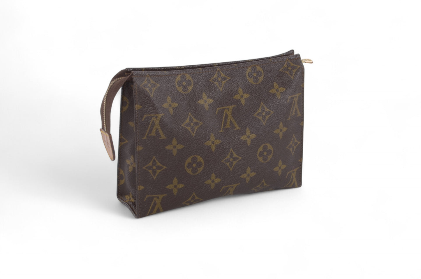 Louis Vuitton Pouch Toilette 19 Pouch Clutch Makeup Toilet Bag Monogram Vintage