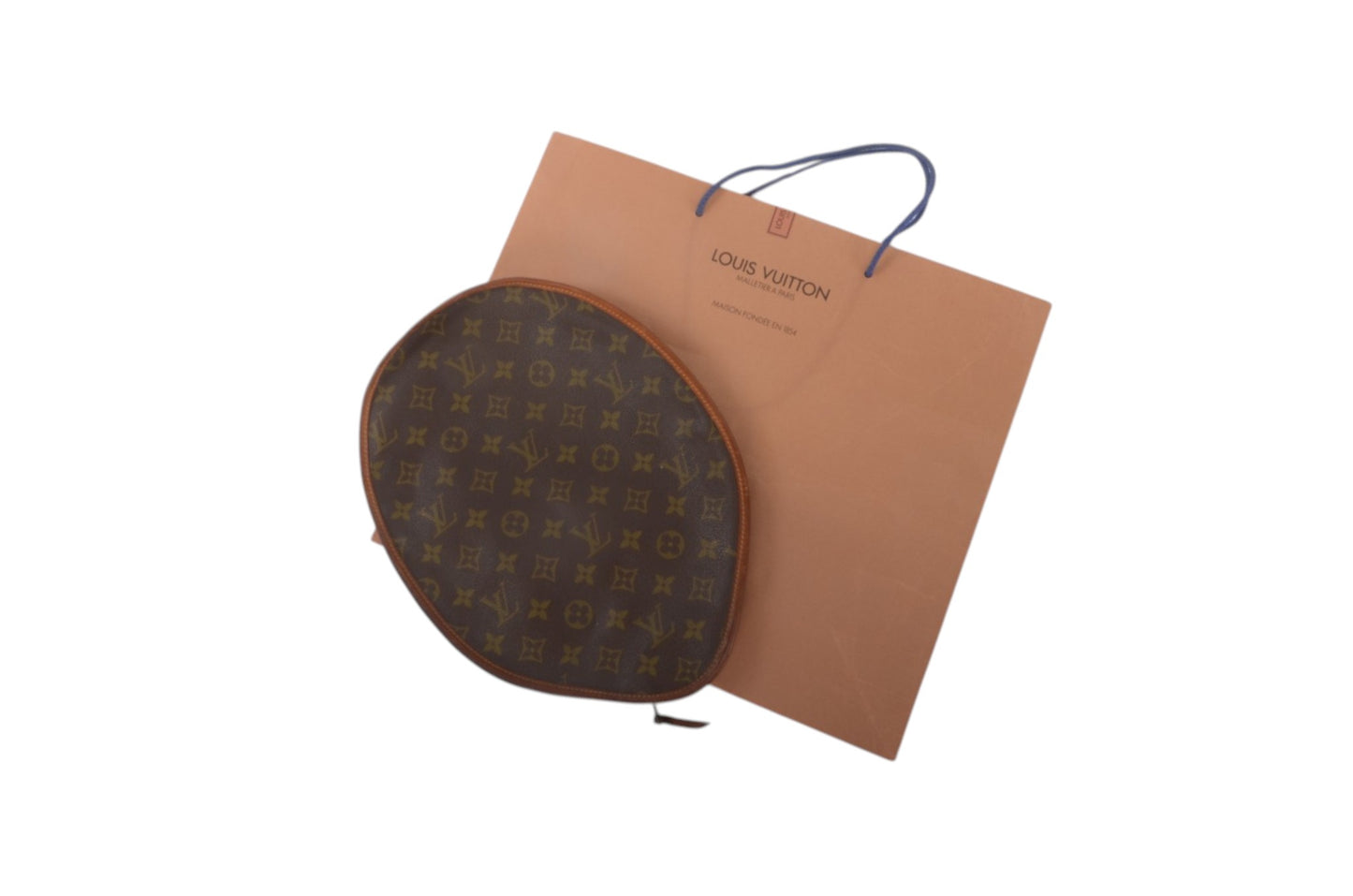 Louis Vuitton Monogram Zip Racquet Sport Tennis Cover Vintage Case Badminton Designer Classic