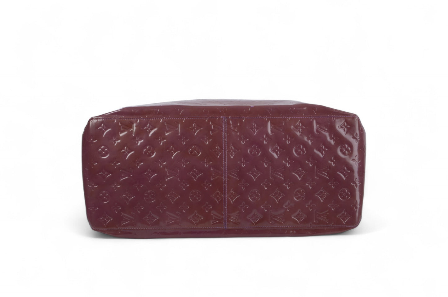 Louis Vuitton Vernis Reade GM Handbag Shoulder Large Bag Tote Vintage Patent Leather Monogram Violet Lilac Unique Rare Designer Classic Authentic