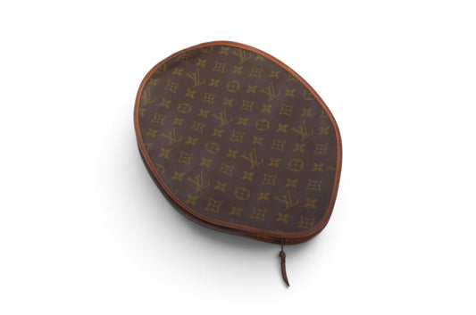 Louis Vuitton Monogram Zip Racquet Sport Tennis Cover Vintage Case Badminton Designer Classic