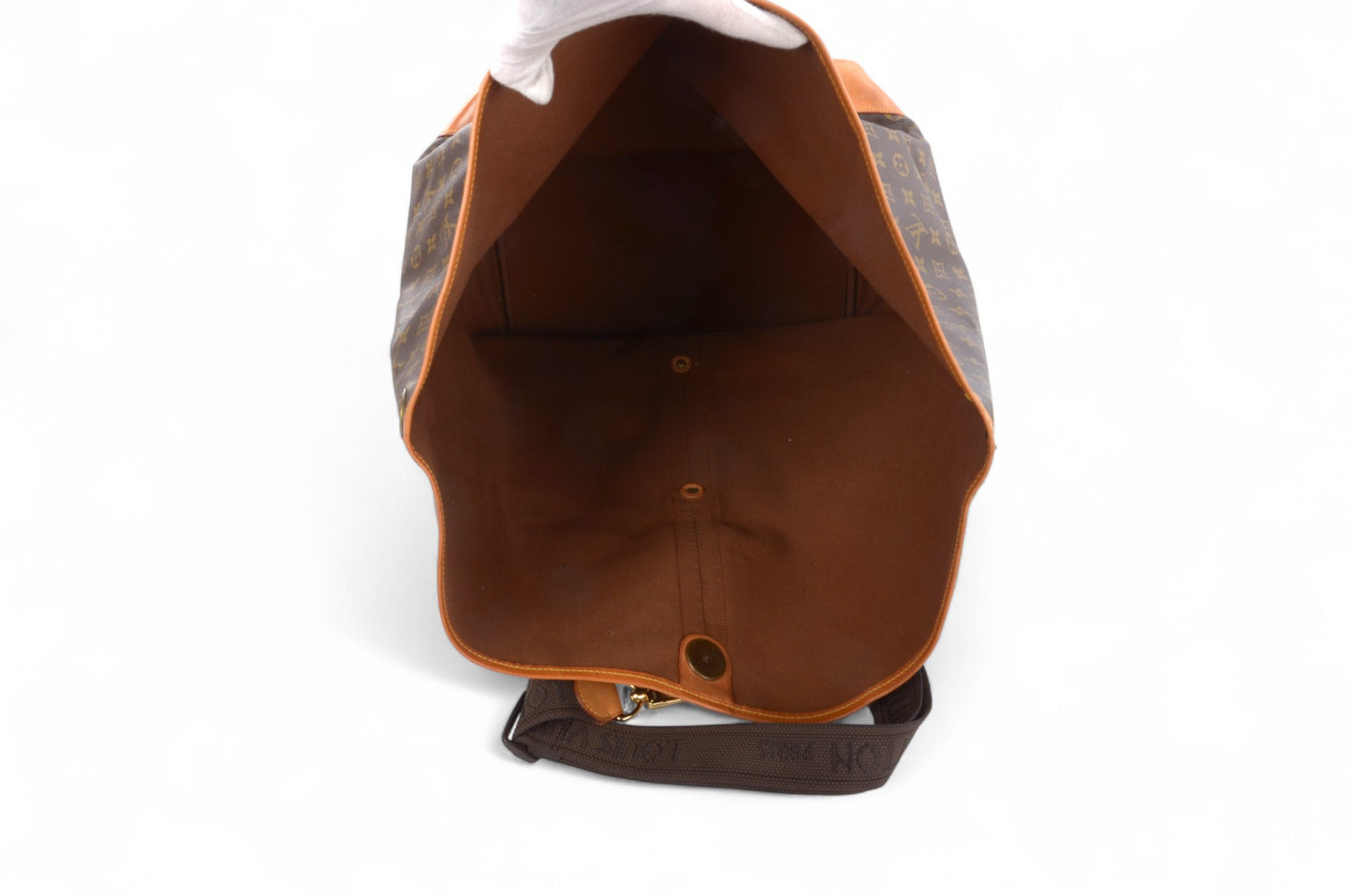 Louis Vuitton Sac Marin GM Sailor Bandouliere Marine Travel Luggage Monogram Canvas Vintage Boston Bag Weekendbag Rare Unique Limited Edition Designer Classic Authentic