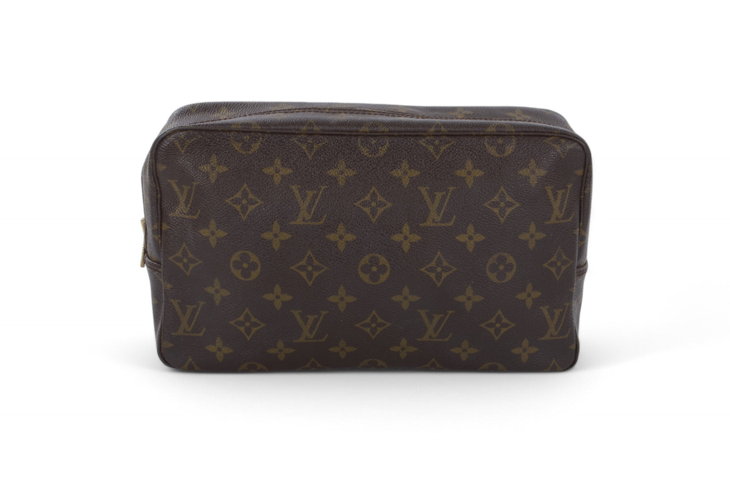 Louis Vuitton Trousse 28 Pouch Clutch Makeup Toilet Bag Monogram Vintage