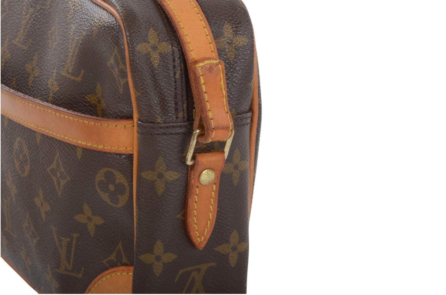Louis Vuitton Vintage Trocadero 27 Crossbody Bag Monogram Shoulder Bag Designer Classic Authentic Luxury