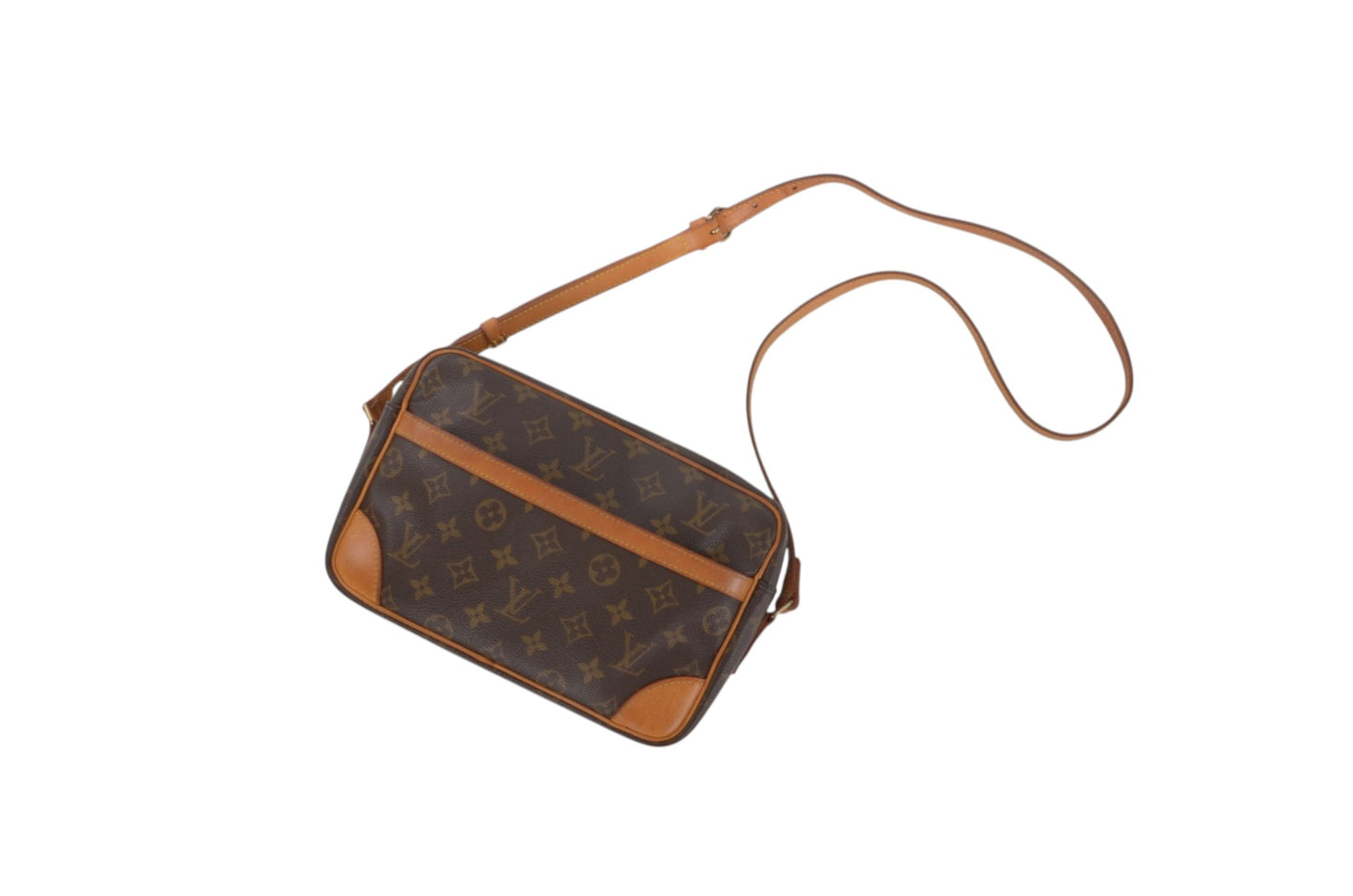 Louis Vuitton Vintage Trocadero 27 Crossbody Bag Monogram Shoulder Bag Designer Classic Authentic Luxury