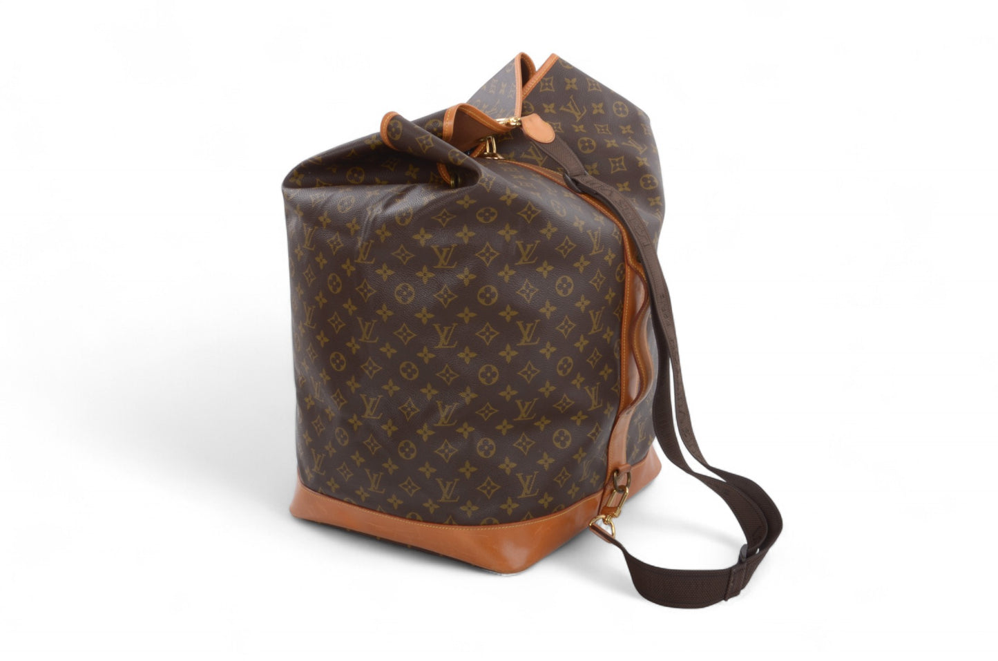 Louis Vuitton Sac Marin GM Sailor Bandouliere Marine Travel Luggage Monogram Canvas Vintage Boston Bag Weekendbag Rare Unique Limited Edition Designer Classic Authentic