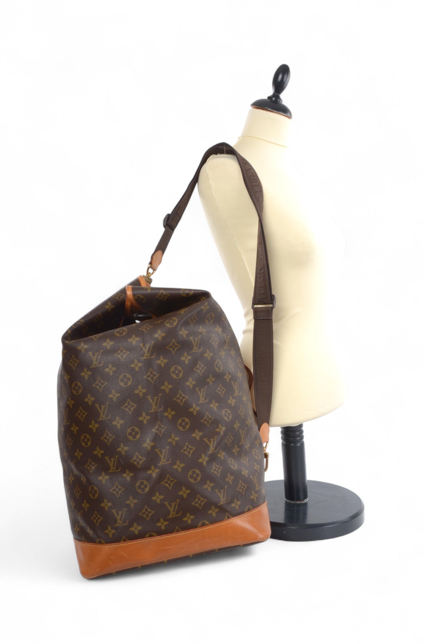 Louis Vuitton Sac Marin GM Sailor Bandouliere Marine Travel Luggage Monogram Canvas Vintage Boston Bag Weekendbag Rare Unique Limited Edition Designer Classic Authentic