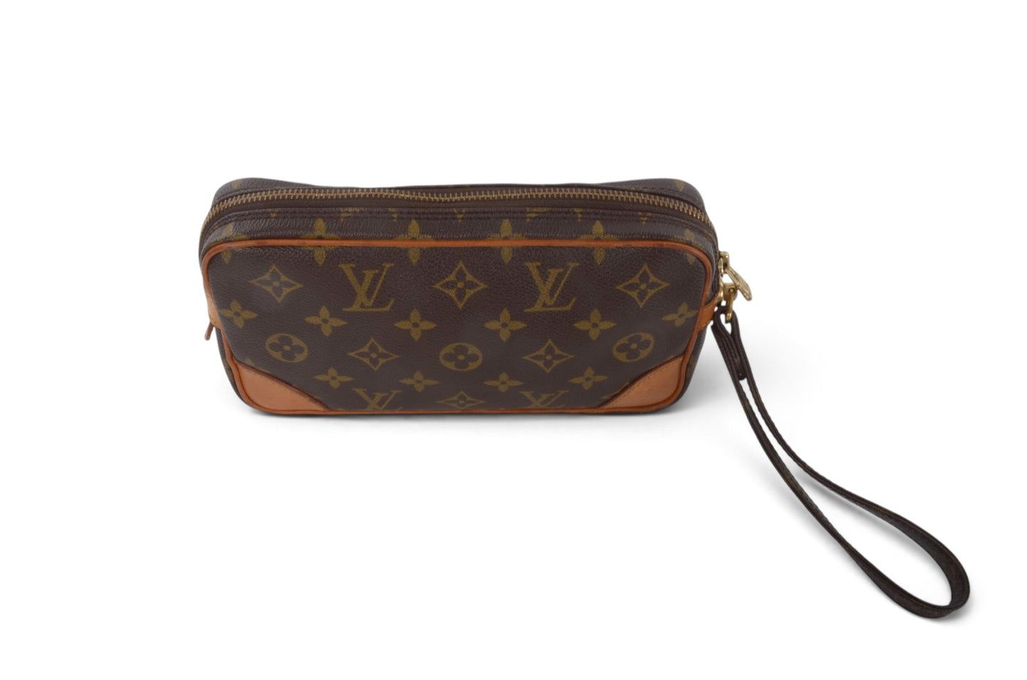 Louis Vuitton Marly Dragonne PM clutch bag vintage evening bag Designer Classic