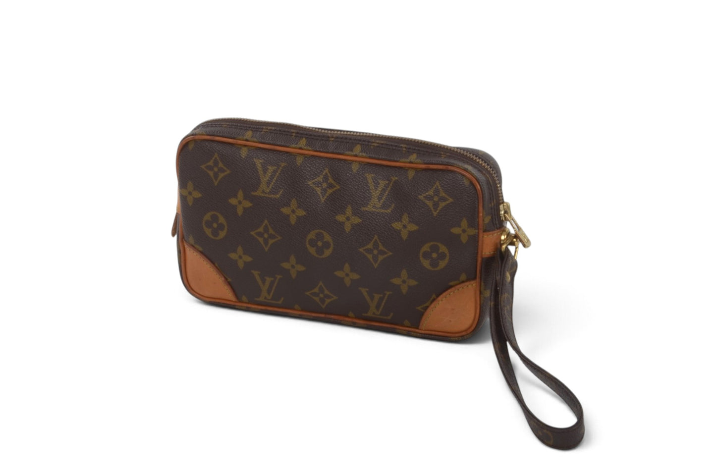 Louis Vuitton Marly Dragonne PM clutch bag vintage evening bag Designer Classic