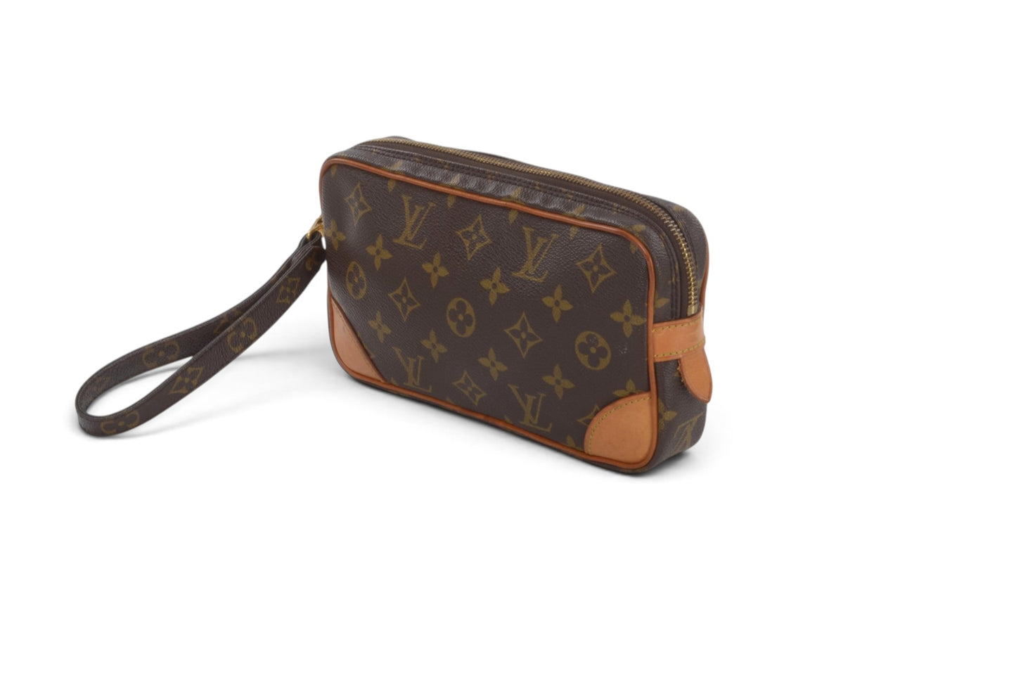 Louis Vuitton Marly Dragonne PM clutch bag vintage evening bag Designer Classic