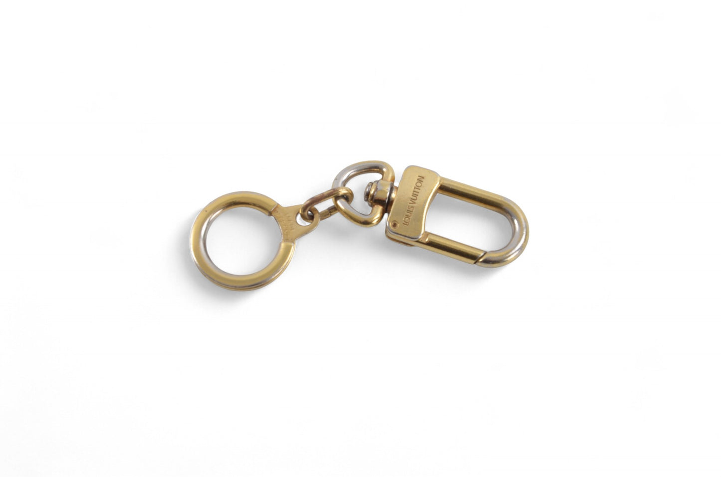 Louis Vuitton Ancre Gold tone Key Chain Holder Keyring Bag Charm Designer Classic Authentic