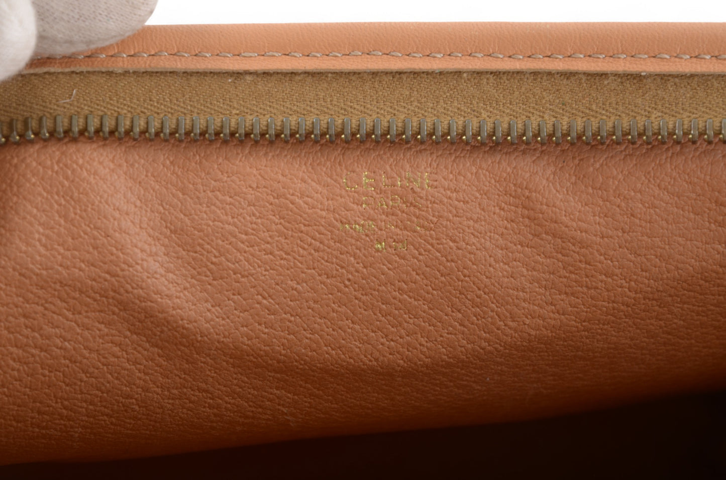 Celine Vintage Triomphe Clutch Bag Evening Bag Pouch Make Up Vanity Toiletry Bag Monogram Canvas