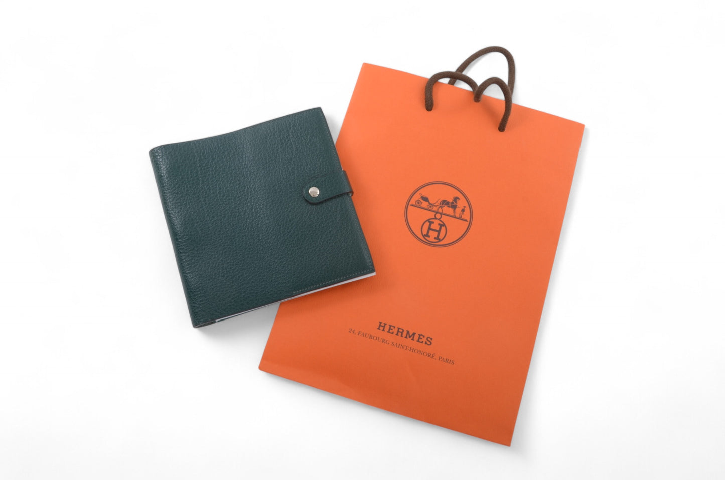 Hermès Ulysse Notebook Cover Agenda GM Epsom Leather Book Filofax
