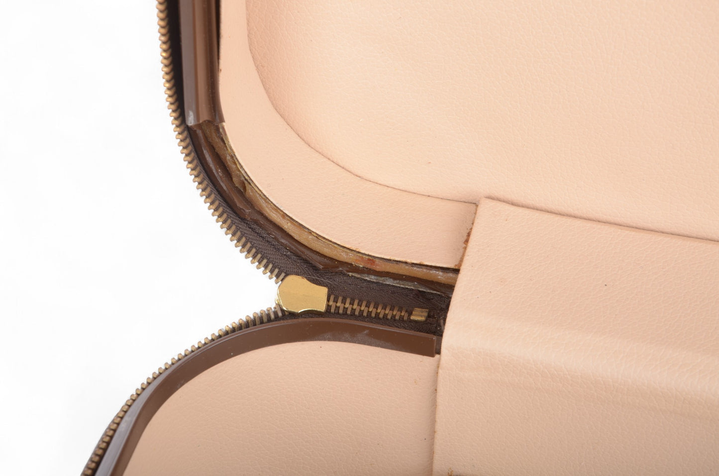 Louis Vuitton Stratos 50 Vintage Monogram Trunk Travel Bag Suitcase Leather Designer Classic Authentic