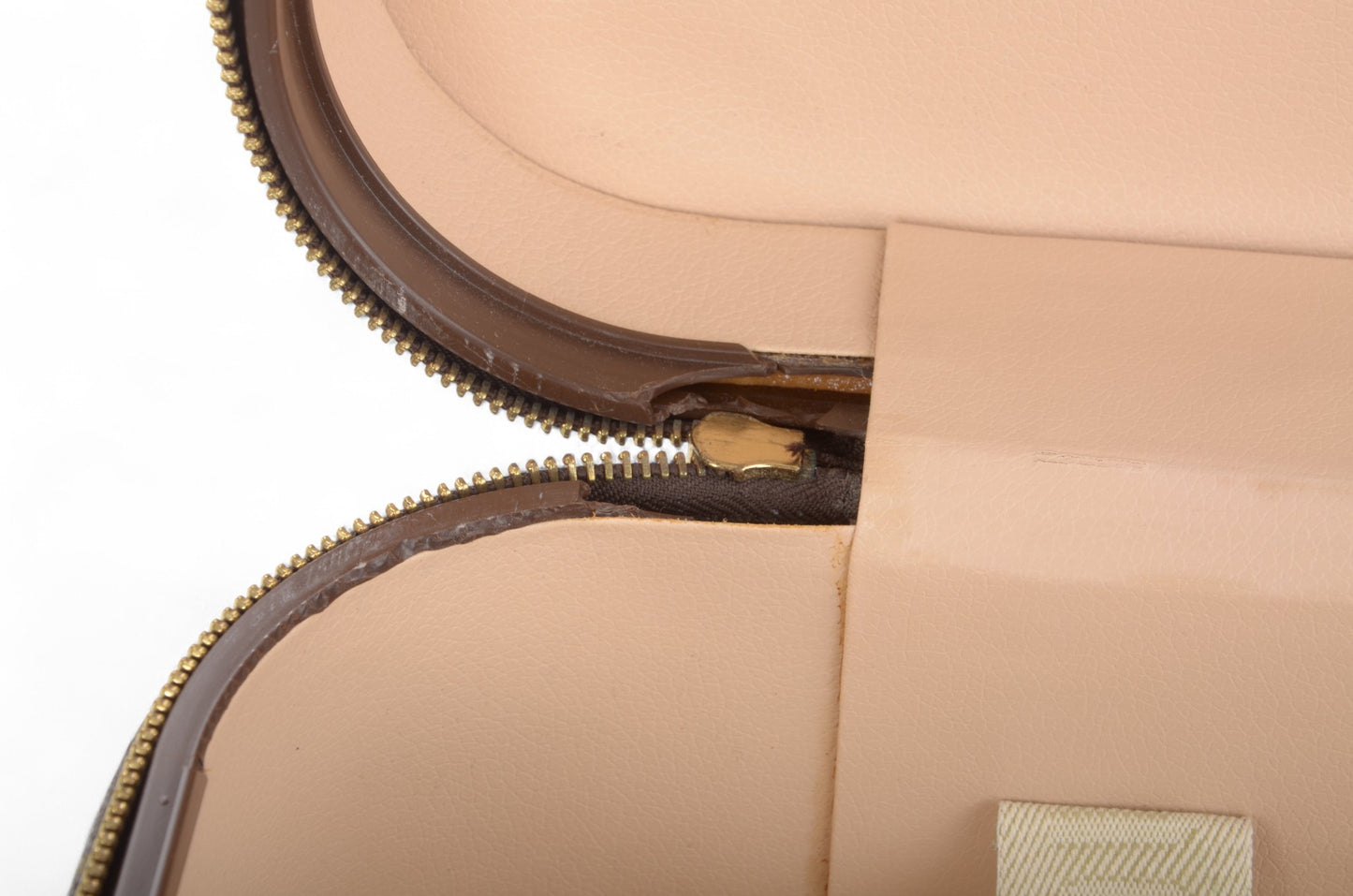 Louis Vuitton Stratos 60 Vintage Monogram Trunk Travel Bag Suitcase Leather Designer Classic Authentic