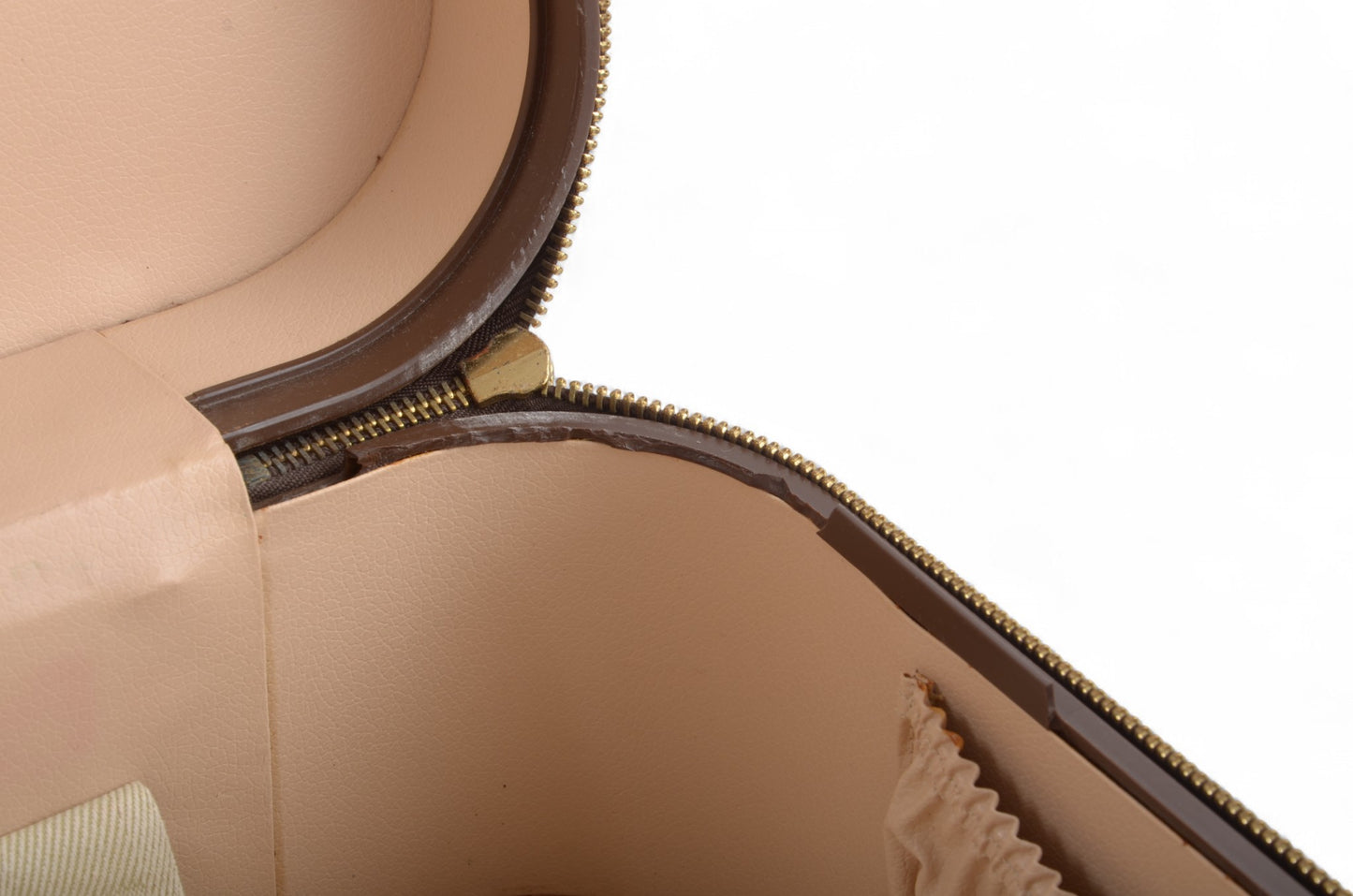 Louis Vuitton Stratos 60 Vintage Monogram Trunk Travel Bag Suitcase Leather Designer Classic Authentic