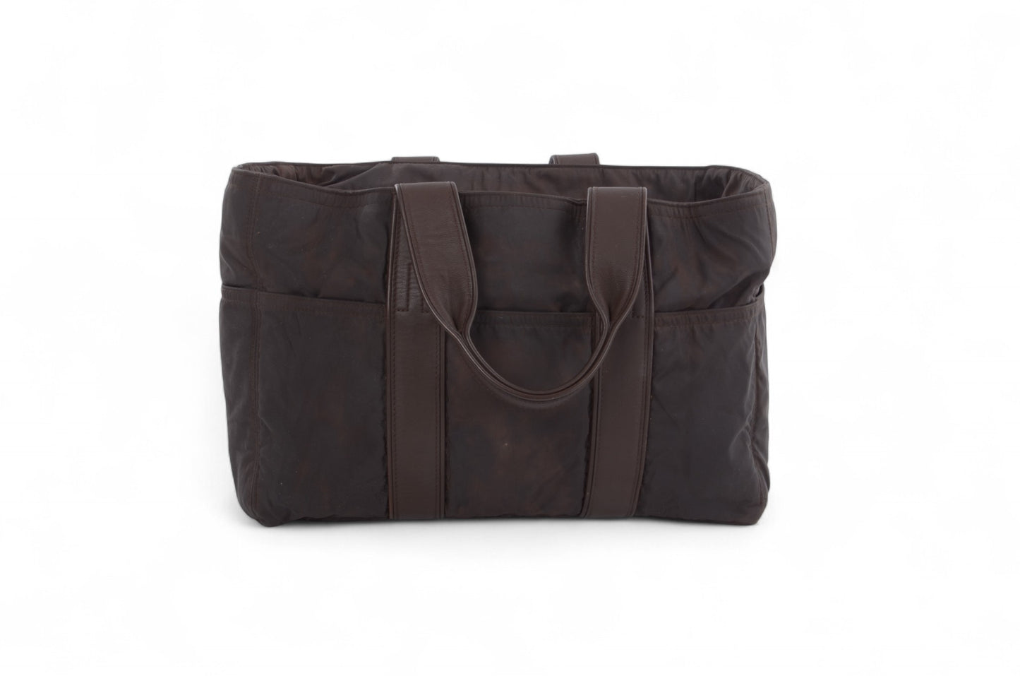 Hermès Acapulco MM Tote Bag Handbag Brown Vintage Designer Classic Authentic