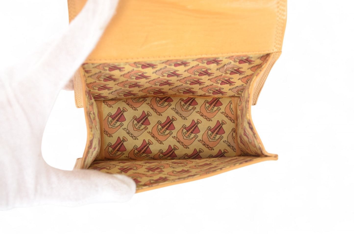 LOEWE Anagram Leather Waist Belt Bag Pouch Beige Brown