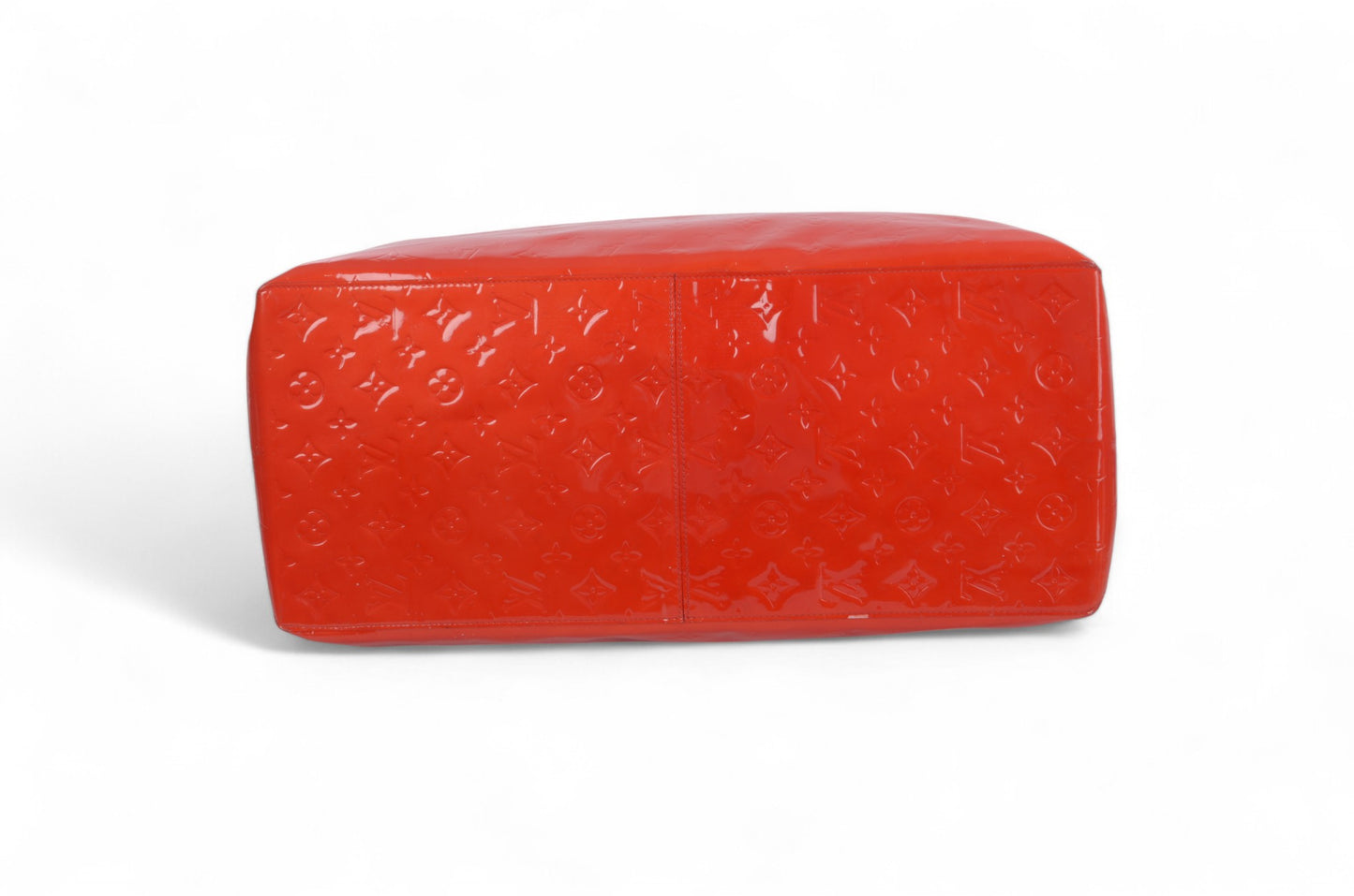 Louis Vuitton Vernis Reade GM Handbag Shoulder Large Bag Tote Vintage Patent Leather Monogram Red Unique Rare Designer Classic Authentic