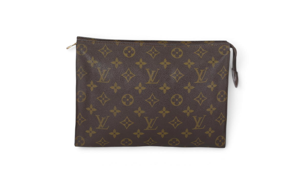Louis Vuitton Pouch Toilette 26 Pouch Clutch Makeup Toilet Bag Monogram Vintage Designer Classic