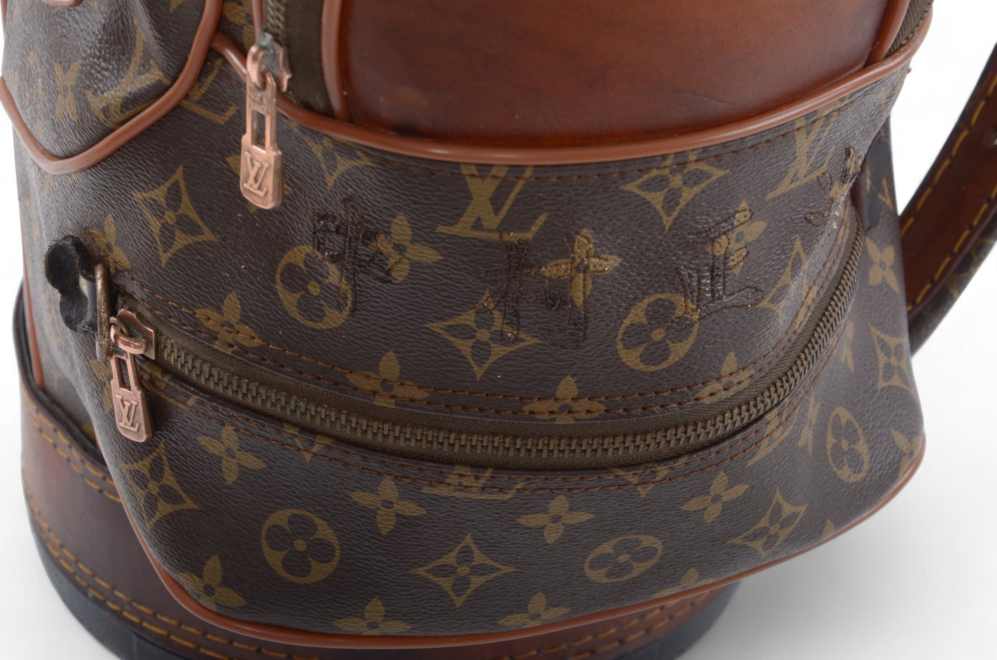Louis Vuitton Monogram Golf Bag Caddy Bag Vintage Limited Edition Classic Designer