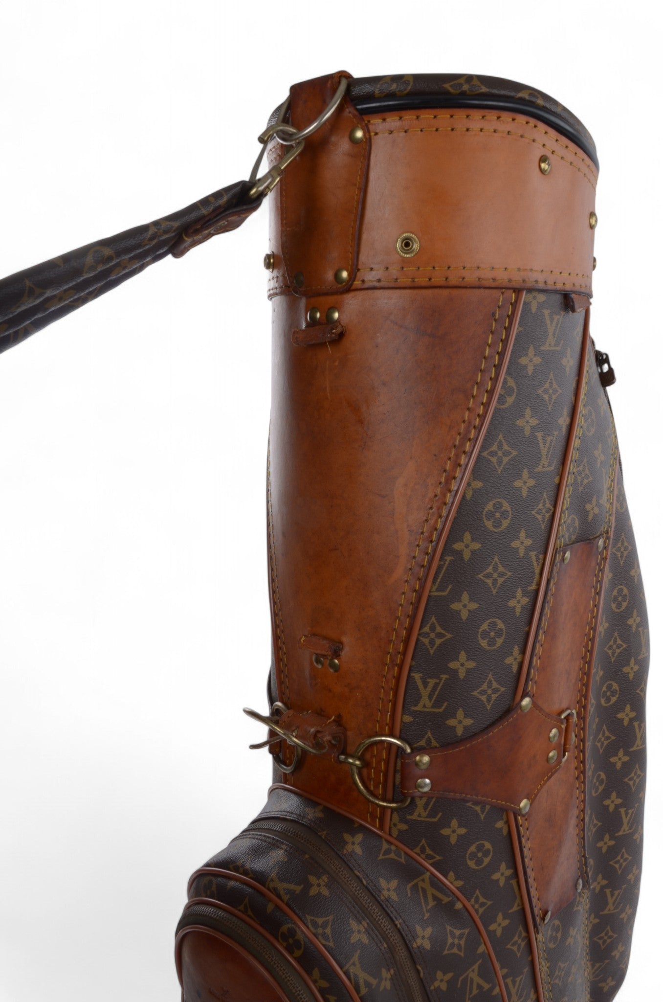 Louis Vuitton Monogram Golf Bag Caddy Bag Vintage Limited Edition Classic Designer
