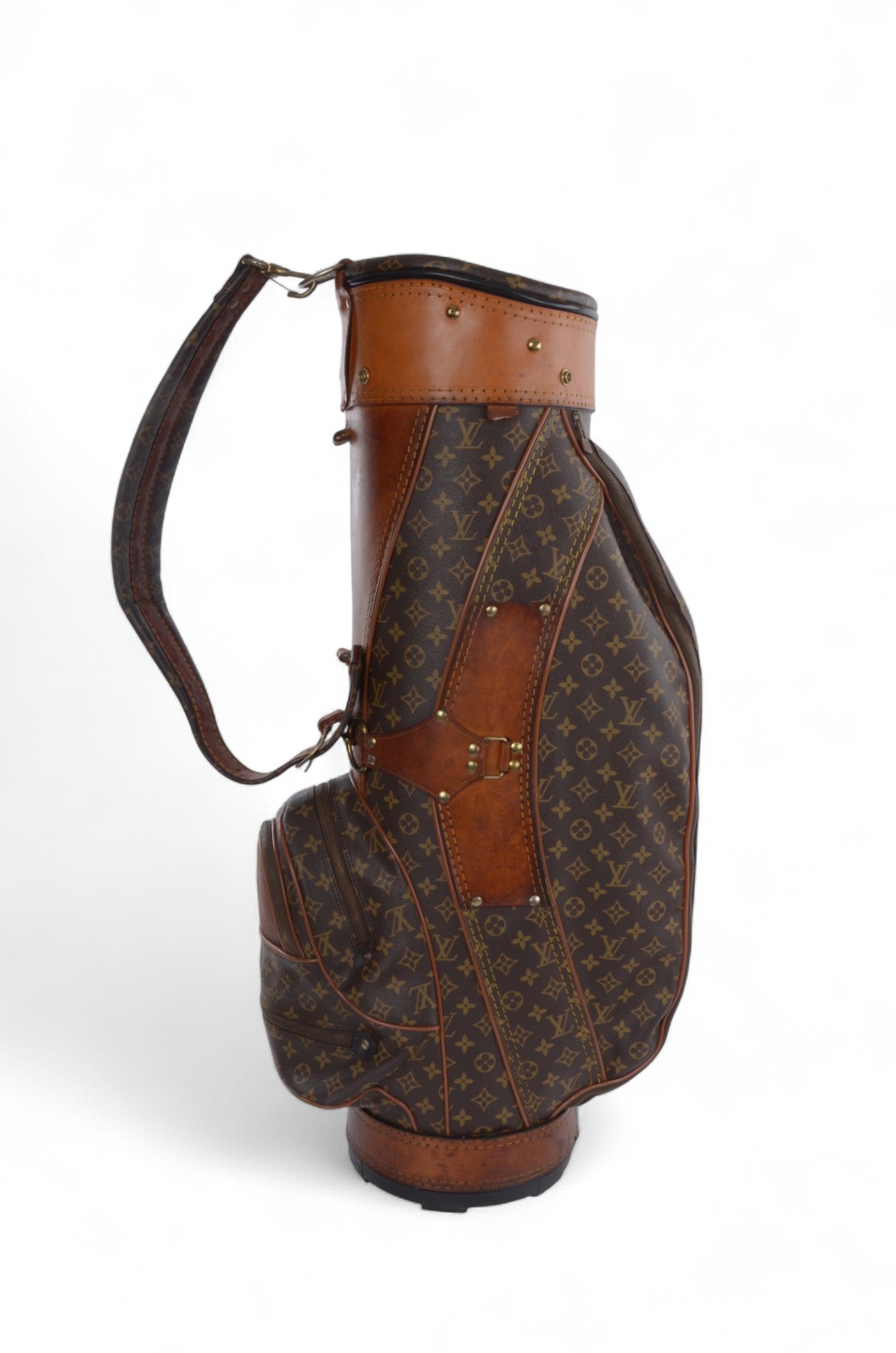 Louis Vuitton Monogram Golf Bag Caddy Bag Vintage Limited Edition Classic Designer