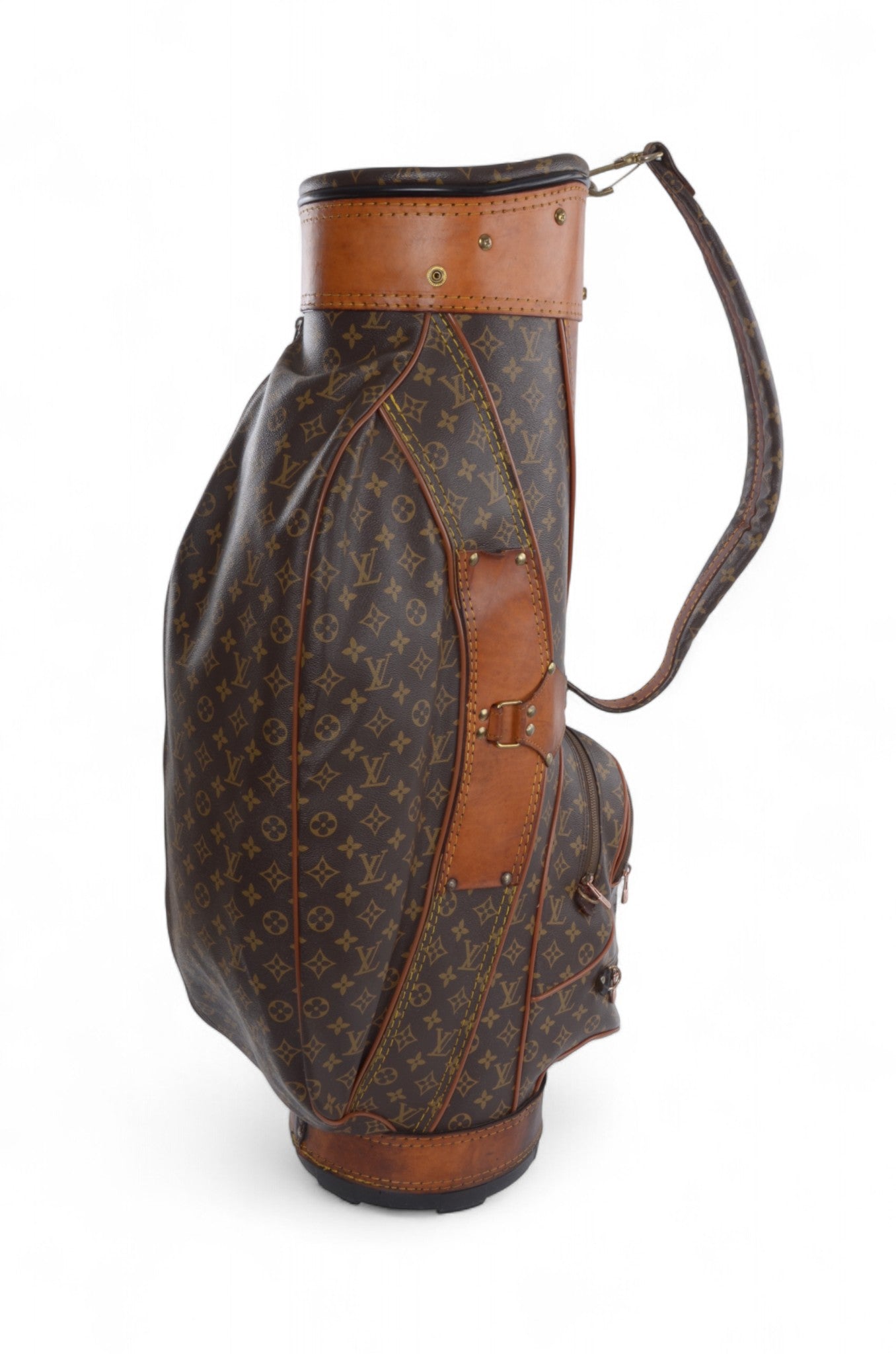 Louis Vuitton Monogram Golf Bag Caddy Bag Vintage Limited Edition Classic Designer