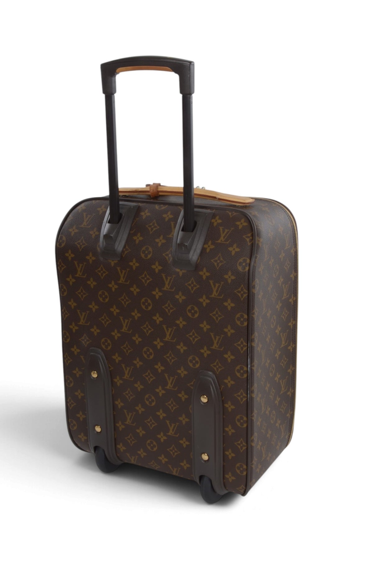 Louis Vuitton Monogram Pegase 45 Suitcase Travel Trolley Cabin Bag Weekend Designer Classic