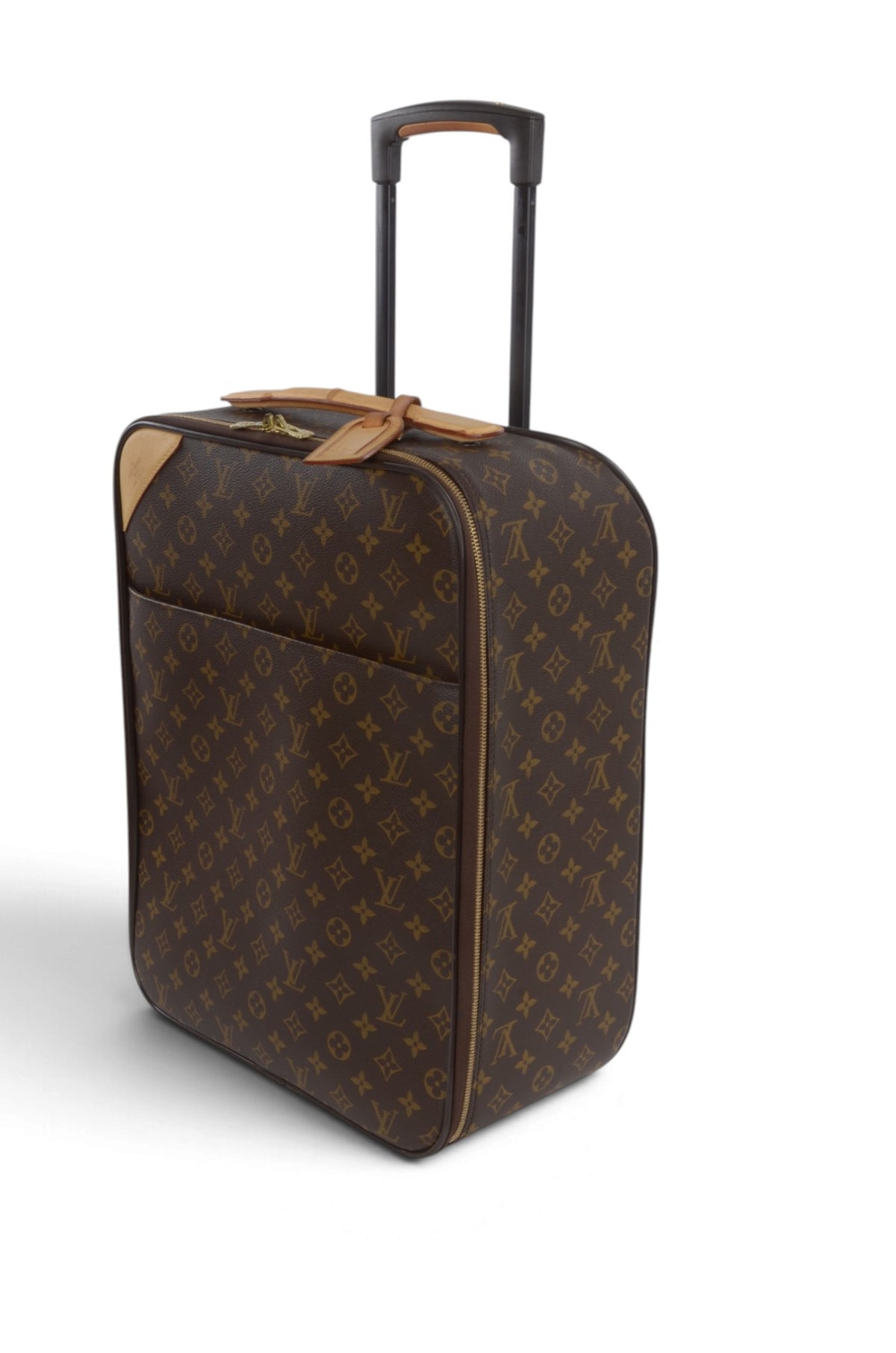 Louis Vuitton Monogram Pegase 45 Suitcase Travel Trolley Cabin Bag Weekend Designer Classic