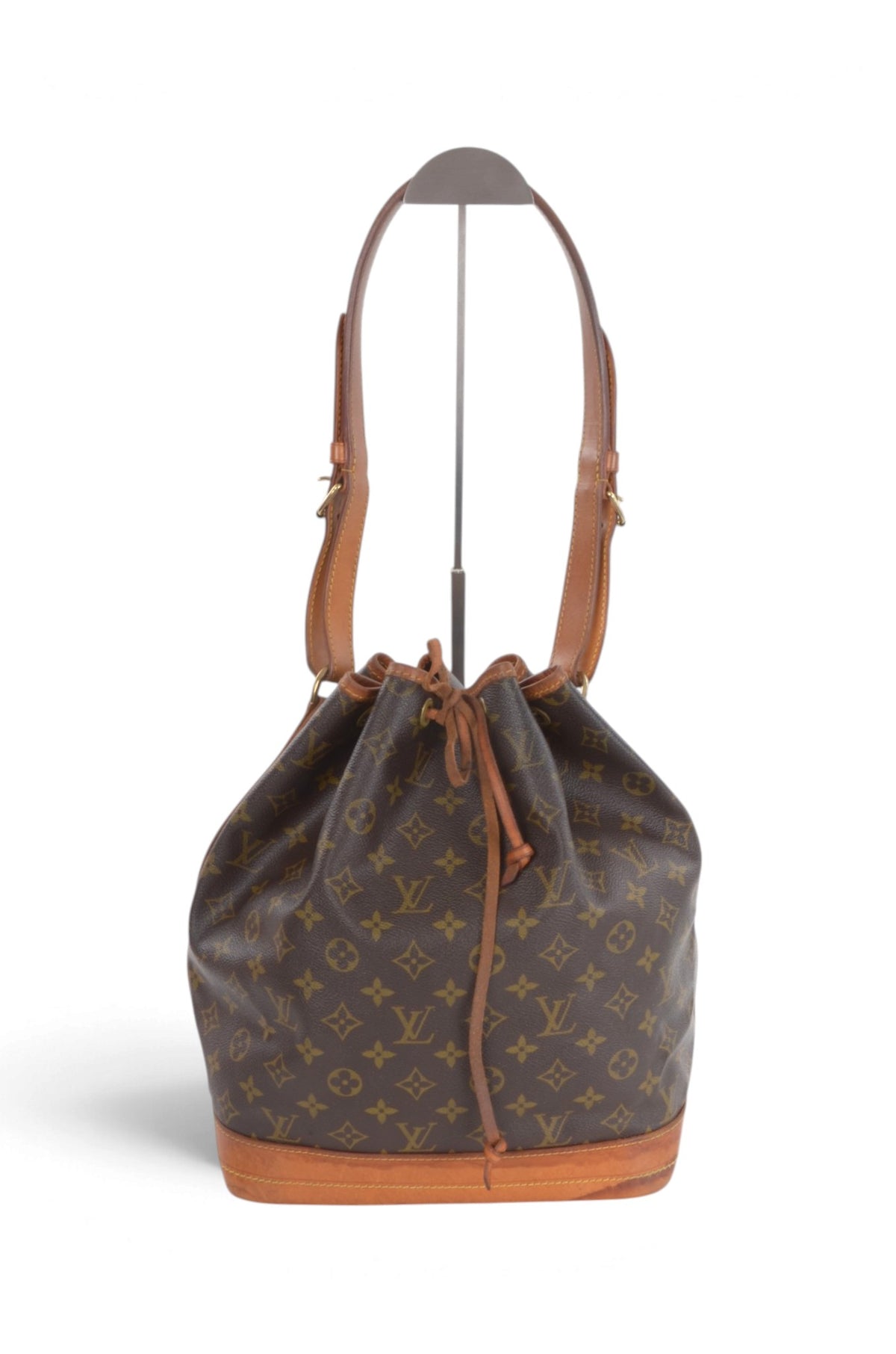 Louis Vuitton Noe Shoulder Bag Monogram Vintage Leather Designer Classic