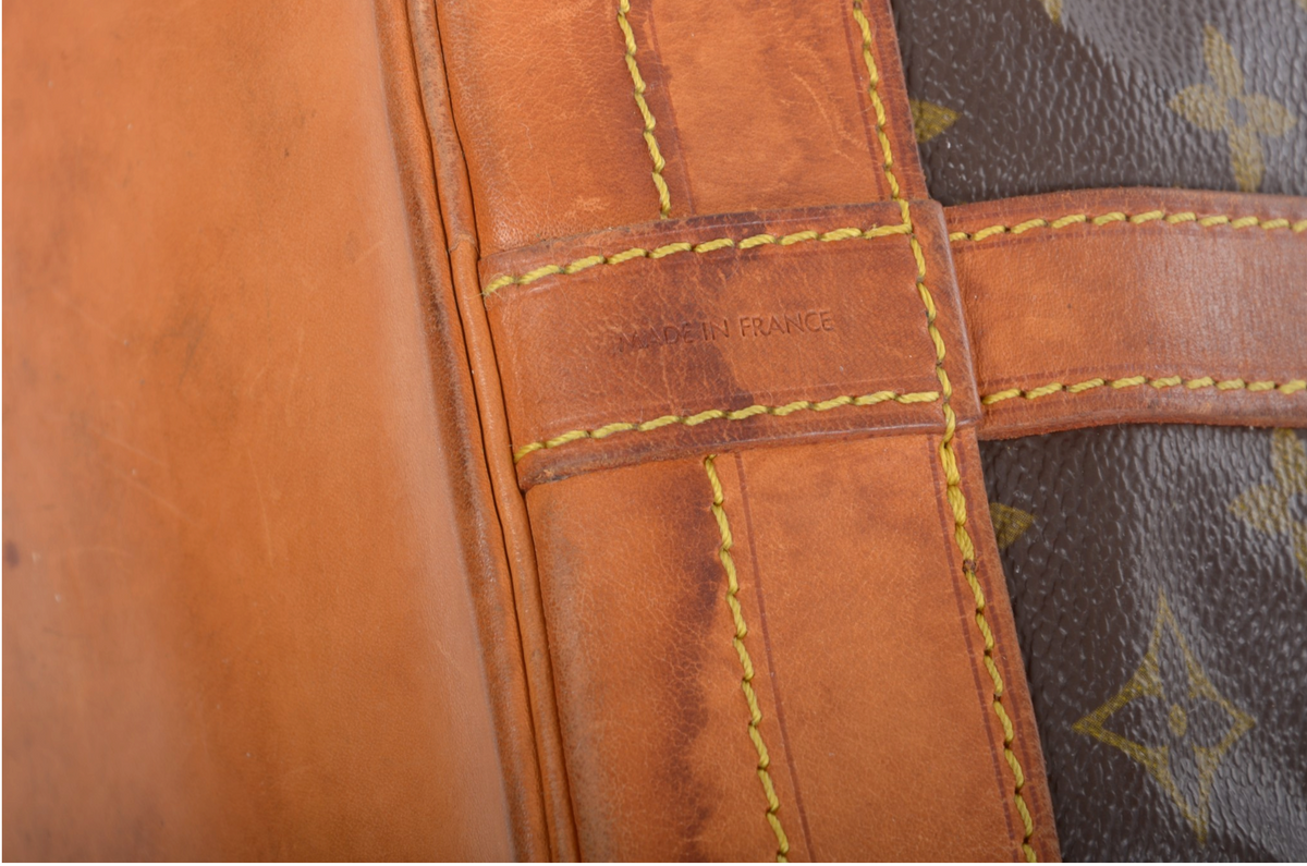 Louis Vuitton Noe Shoulder Bag Monogram Vintage Leather Designer Classic