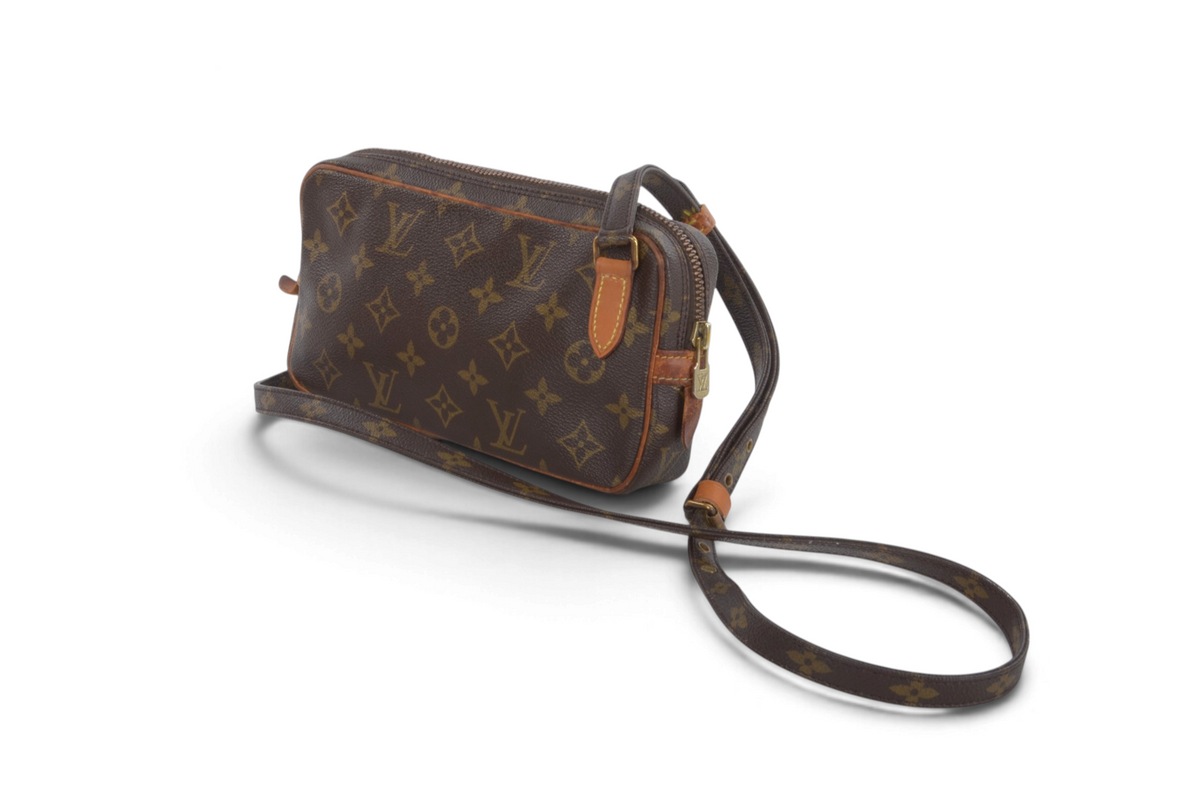 Louis Vuitton Marly Bandoulière Crossbody Shoulder Bag Vintage Designer Classic