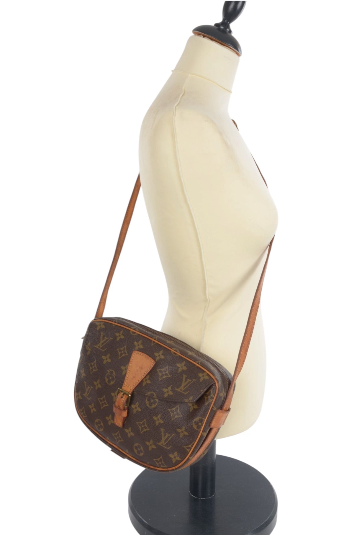 Louis Vuitton Jeune Fille Vintage Crossbody Bag Monogram Shoulder Bag Designer Classic Authentic Luxury