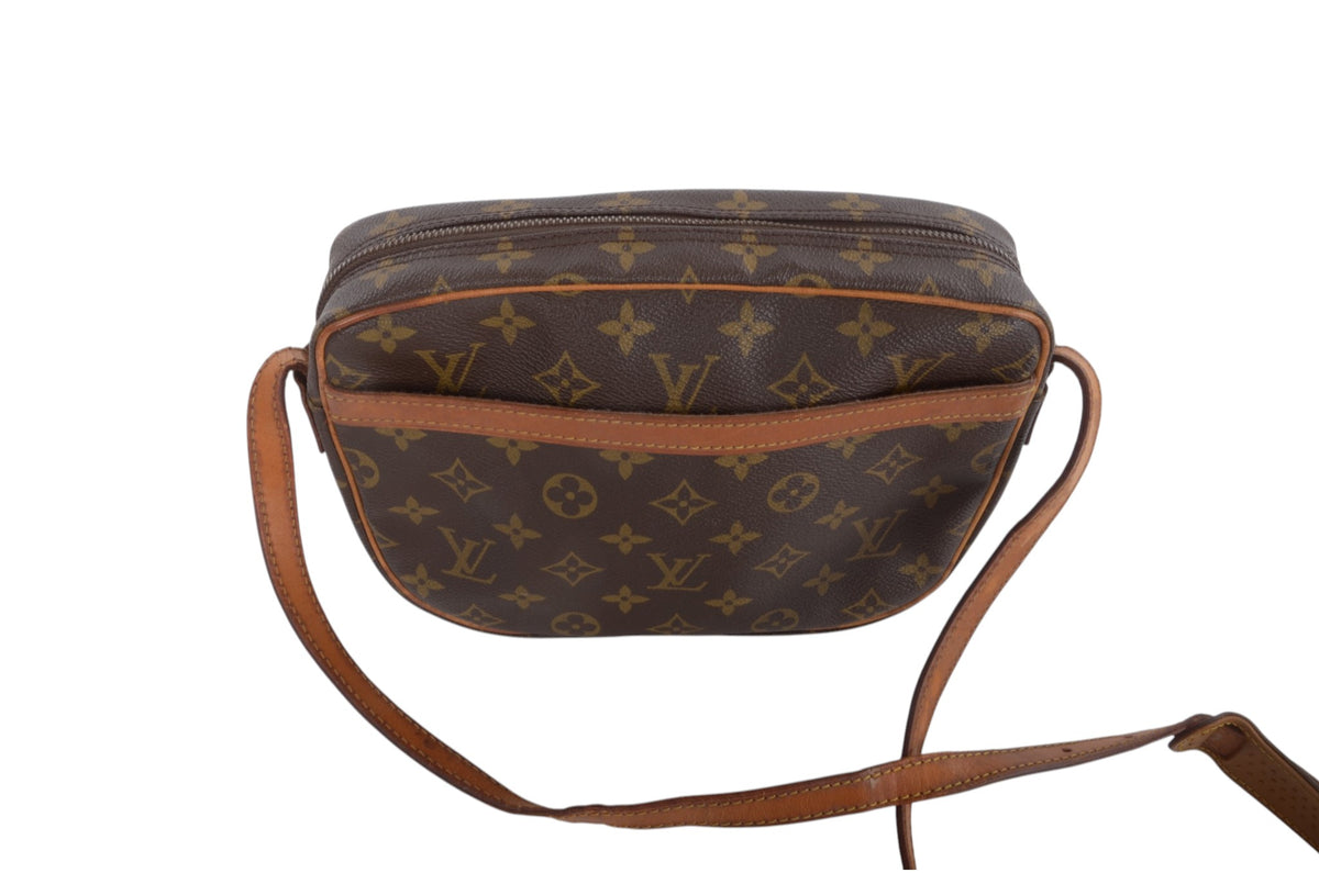 Louis Vuitton Jeune Fille Vintage Crossbody Bag Monogram Shoulder Bag Designer Classic Authentic Luxury