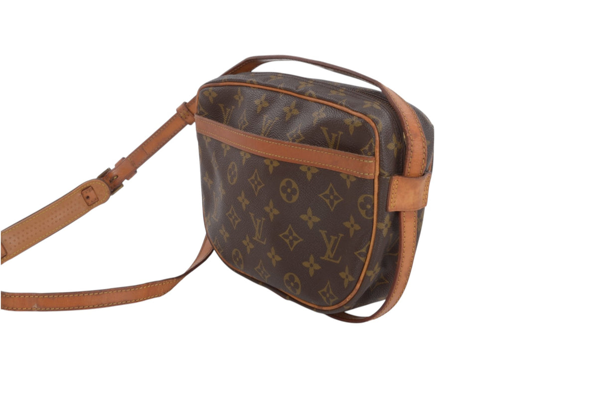 Louis Vuitton Jeune Fille Vintage Crossbody Bag Monogram Shoulder Bag Designer Classic Authentic Luxury