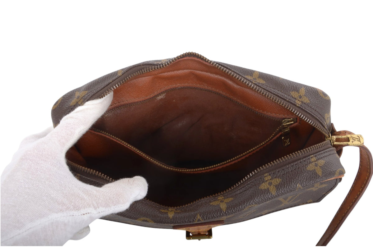 Louis Vuitton Jeune Fille Vintage Crossbody Bag Monogram Shoulder Bag Designer Classic Authentic Luxury