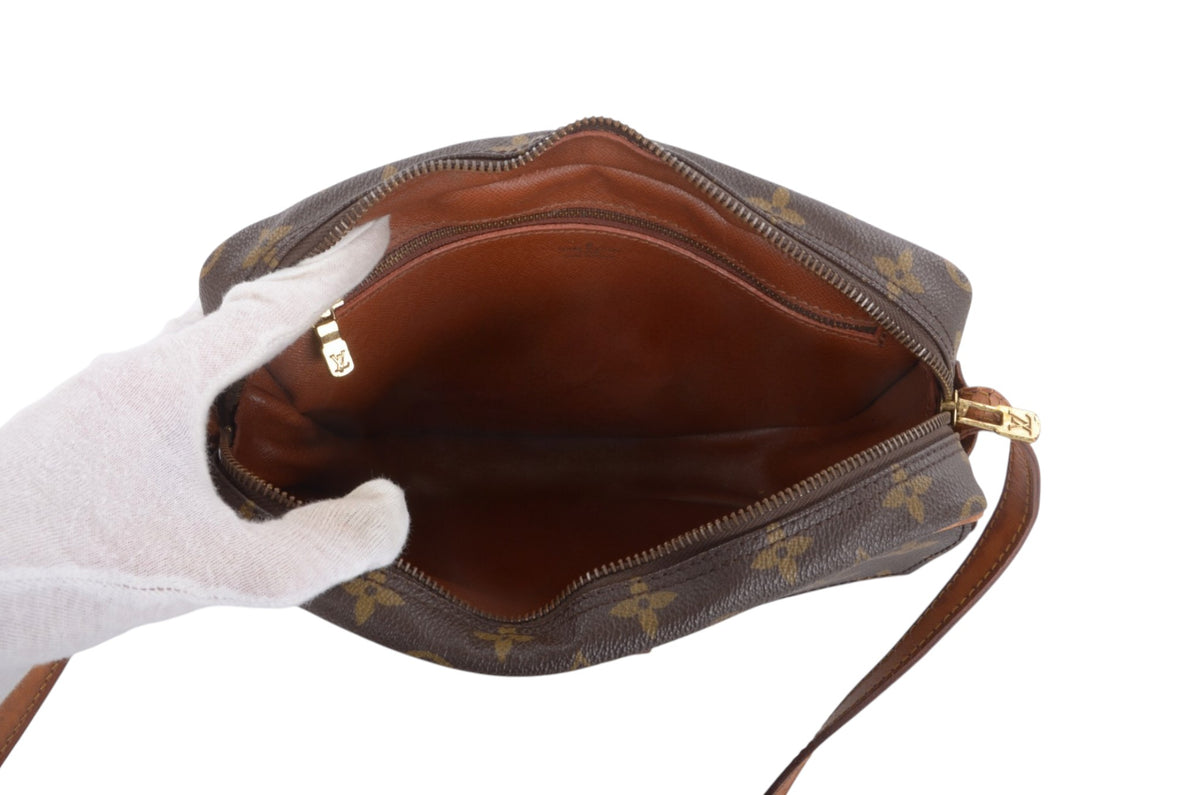Louis Vuitton Jeune Fille Vintage Crossbody Bag Monogram Shoulder Bag Designer Classic Authentic Luxury