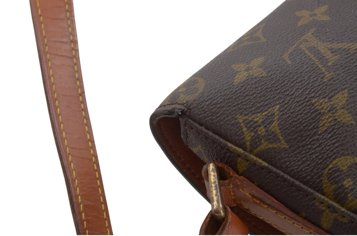 Louis Vuitton Vintage Chantilly GM Crossbody Bag Monogram Shoulder Bag Designer Classic Authentic Luxury