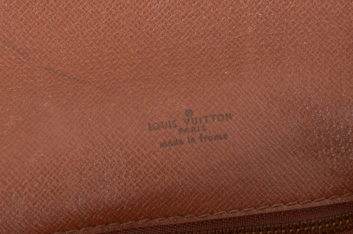 Louis Vuitton Vintage Chantilly GM Crossbody Bag Monogram Shoulder Bag Designer Classic Authentic Luxury