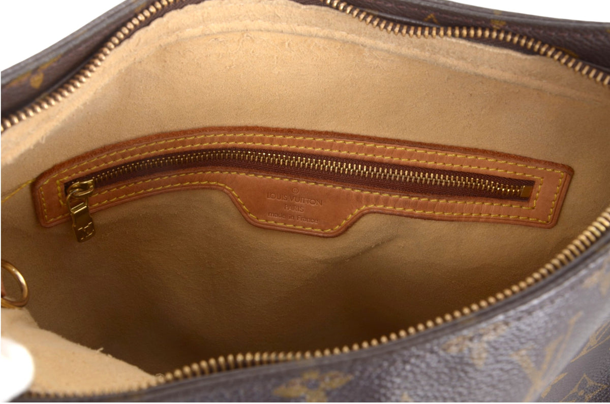 Louis Vuitton Looping GM Shoulder Bag Handbag Vintage Tote Monogram Designer Classic