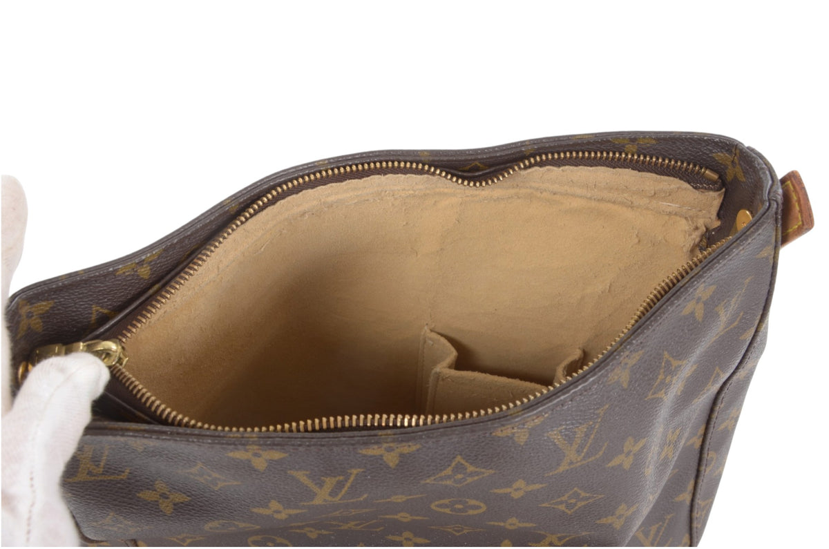 Louis Vuitton Looping GM Shoulder Bag Handbag Vintage Tote Monogram Designer Classic