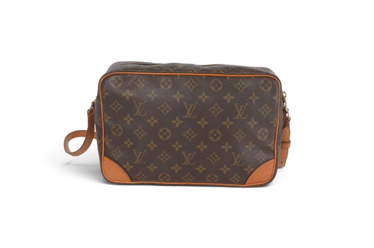 Louis Vuitton Vintage Trocadero 27 Crossbody Bag Monogram Shoulder Bag Designer Classic Authentic Luxury